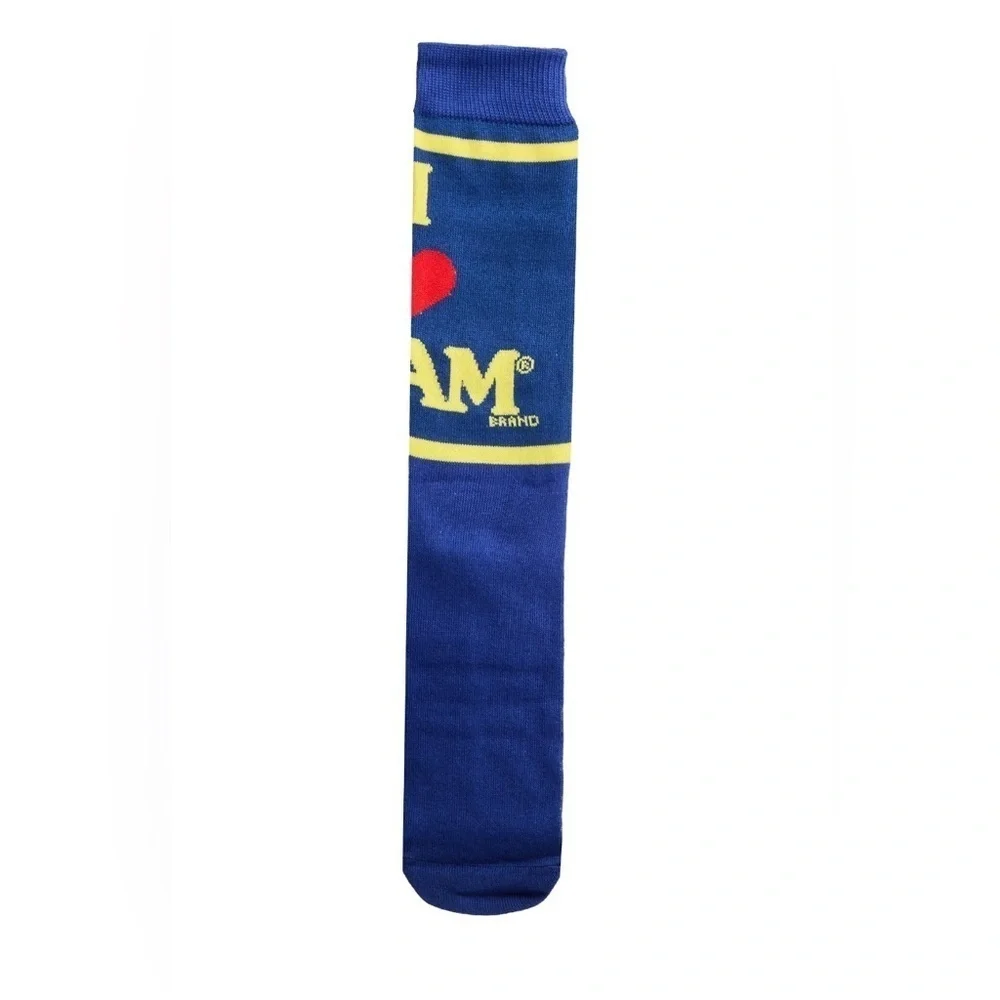 Spam Men's Crew Socks, 3-Pack Shoe Size 8-12